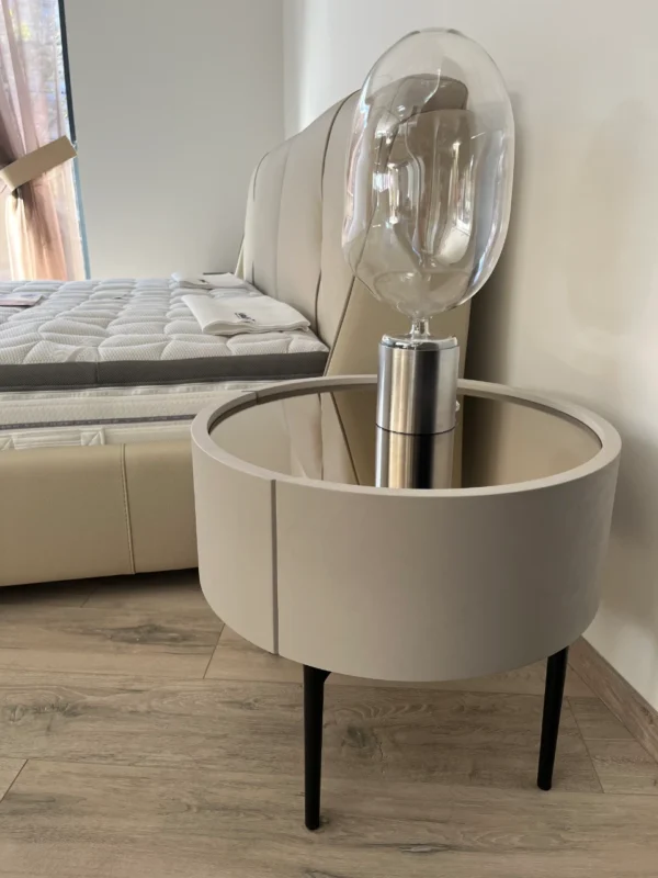 Kör alakú designer éjjeliszekrény